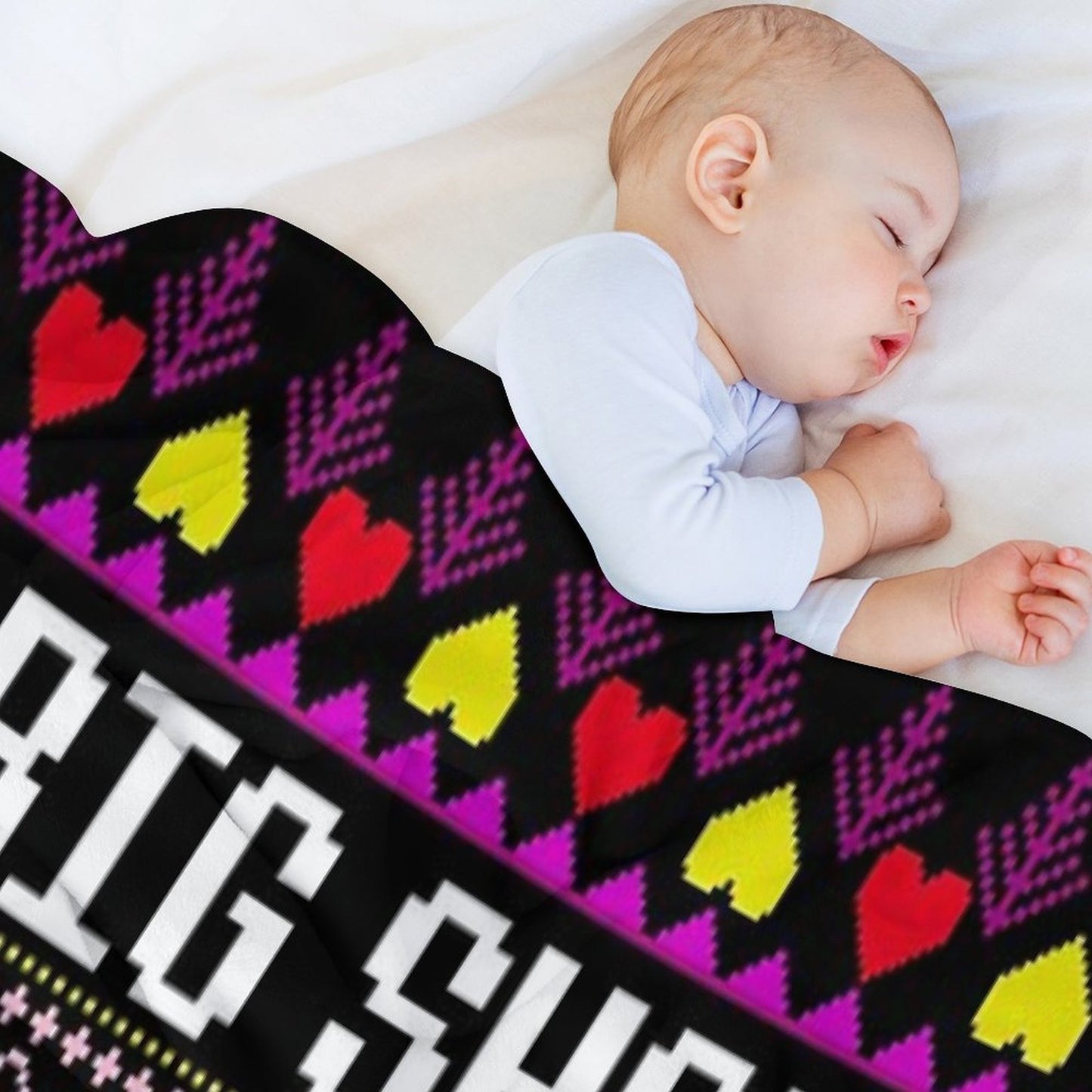 Spamton's BIG SHOT Kromer Krismas Throw Blanket