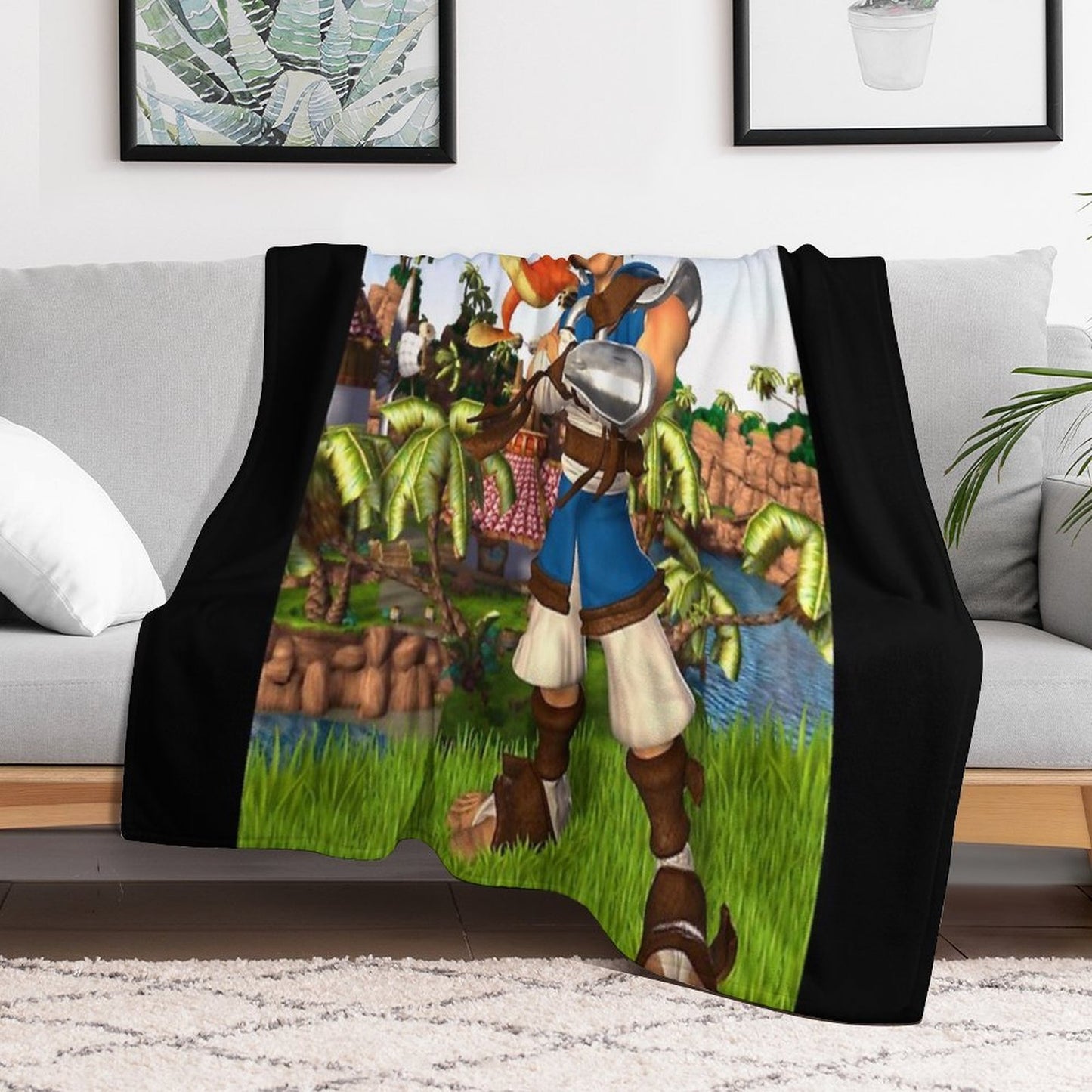Jak And Daxter The Precursor Legacy 2 Throw Blanket