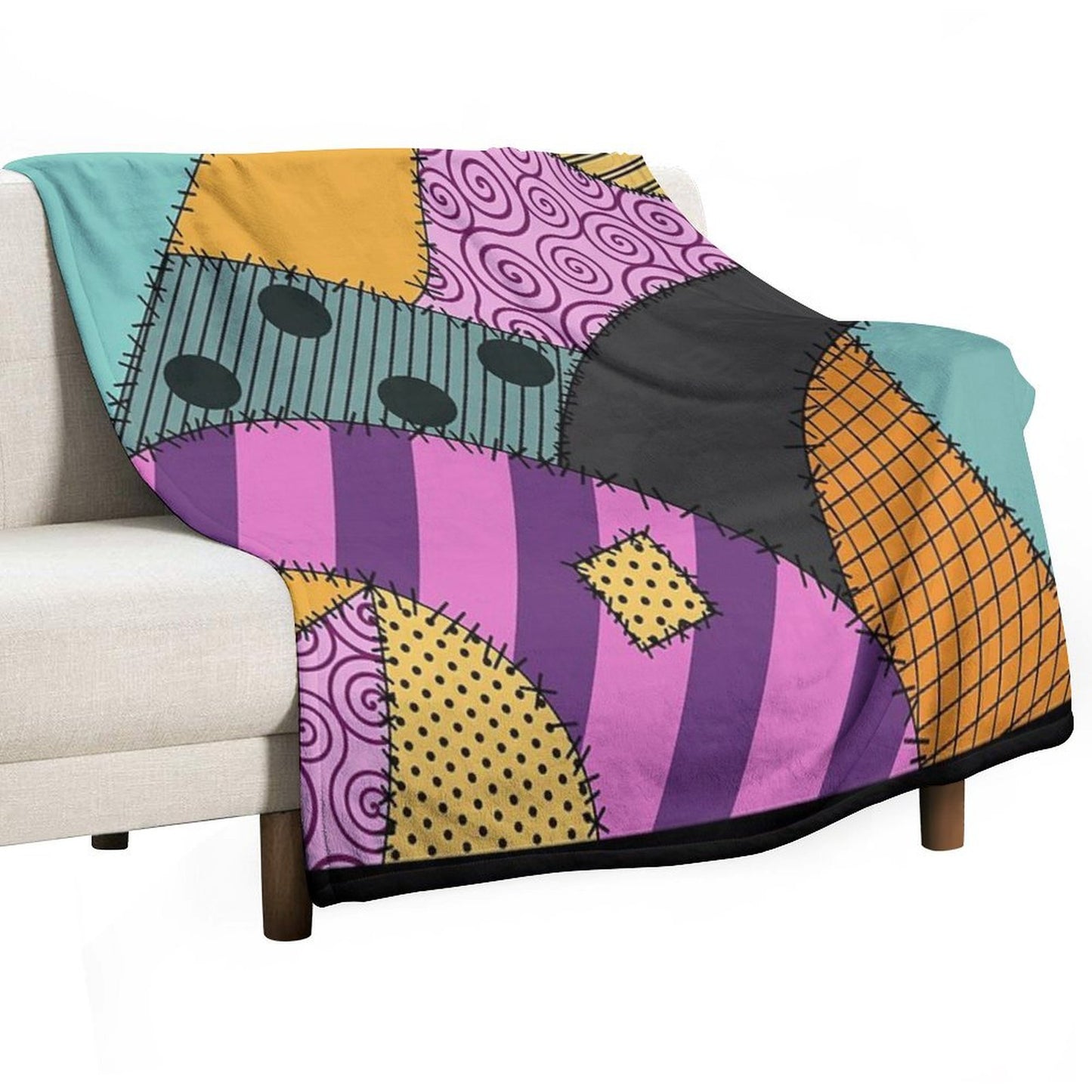 Sally Ragdoll Throw Blanket