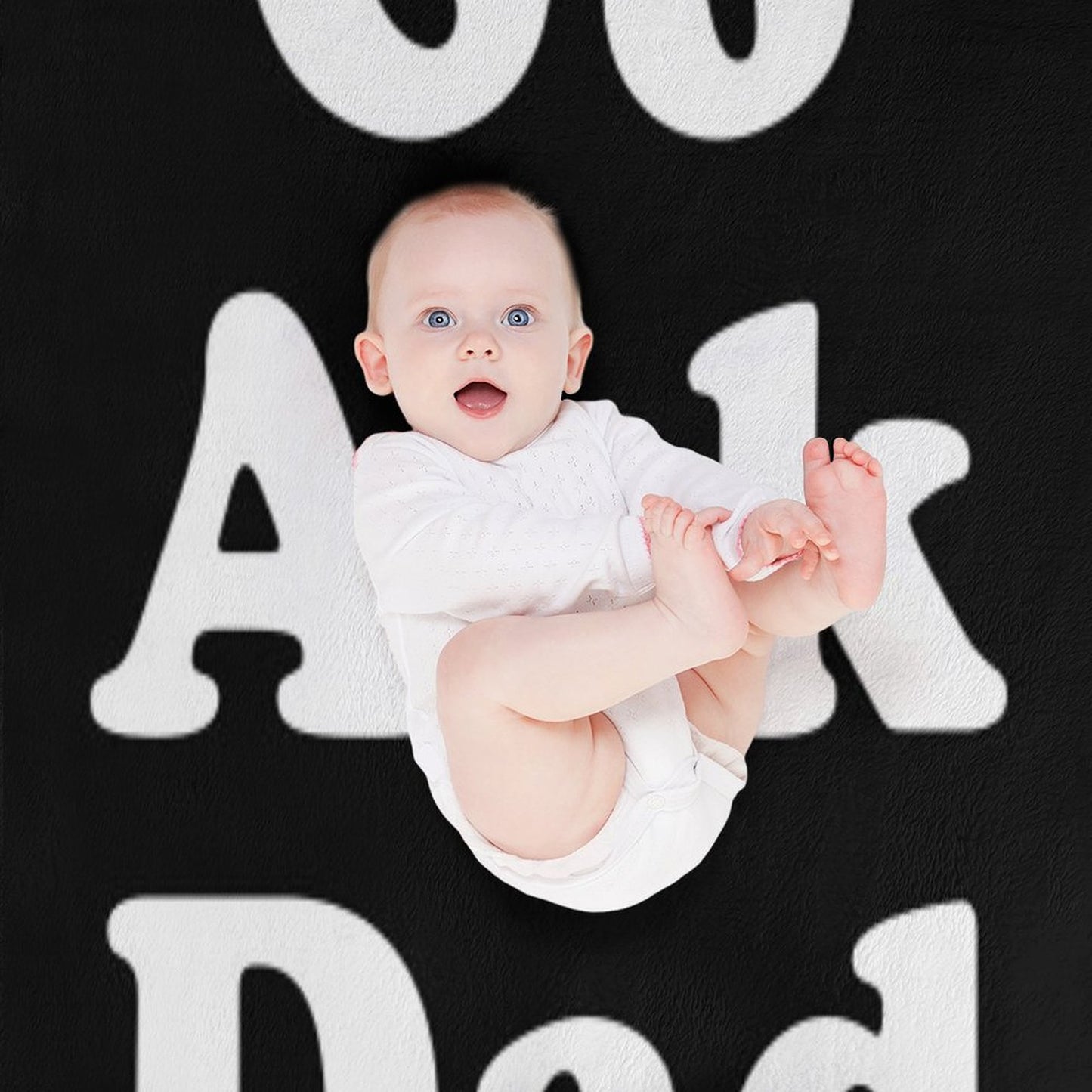 Go Ask Dad Throw Blanket