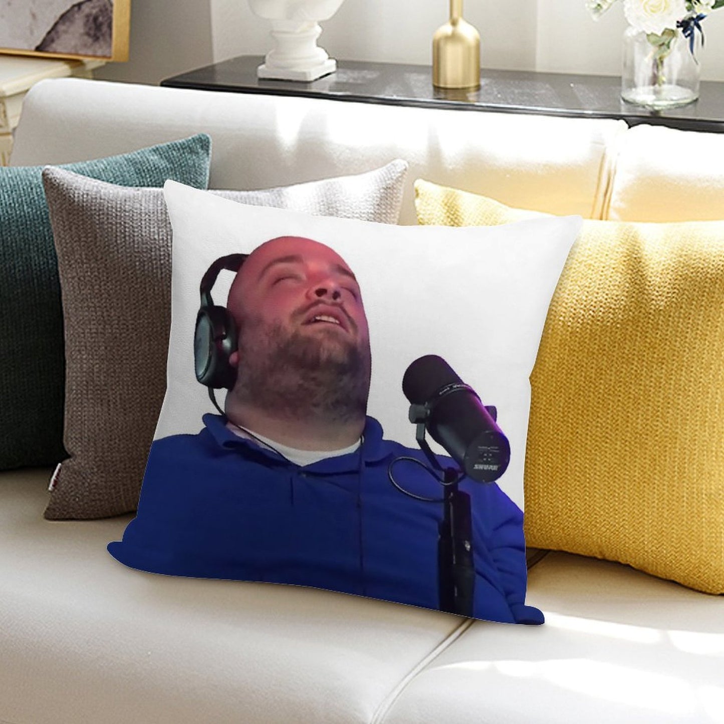 Lee Syatt - Stars of Death Soft Fade-Resistant Throw Pillow