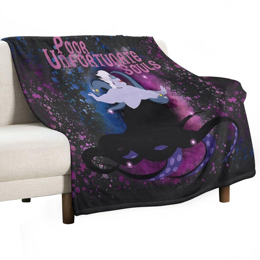 Ursula - Poor Unfortunate Souls Throw Blanket