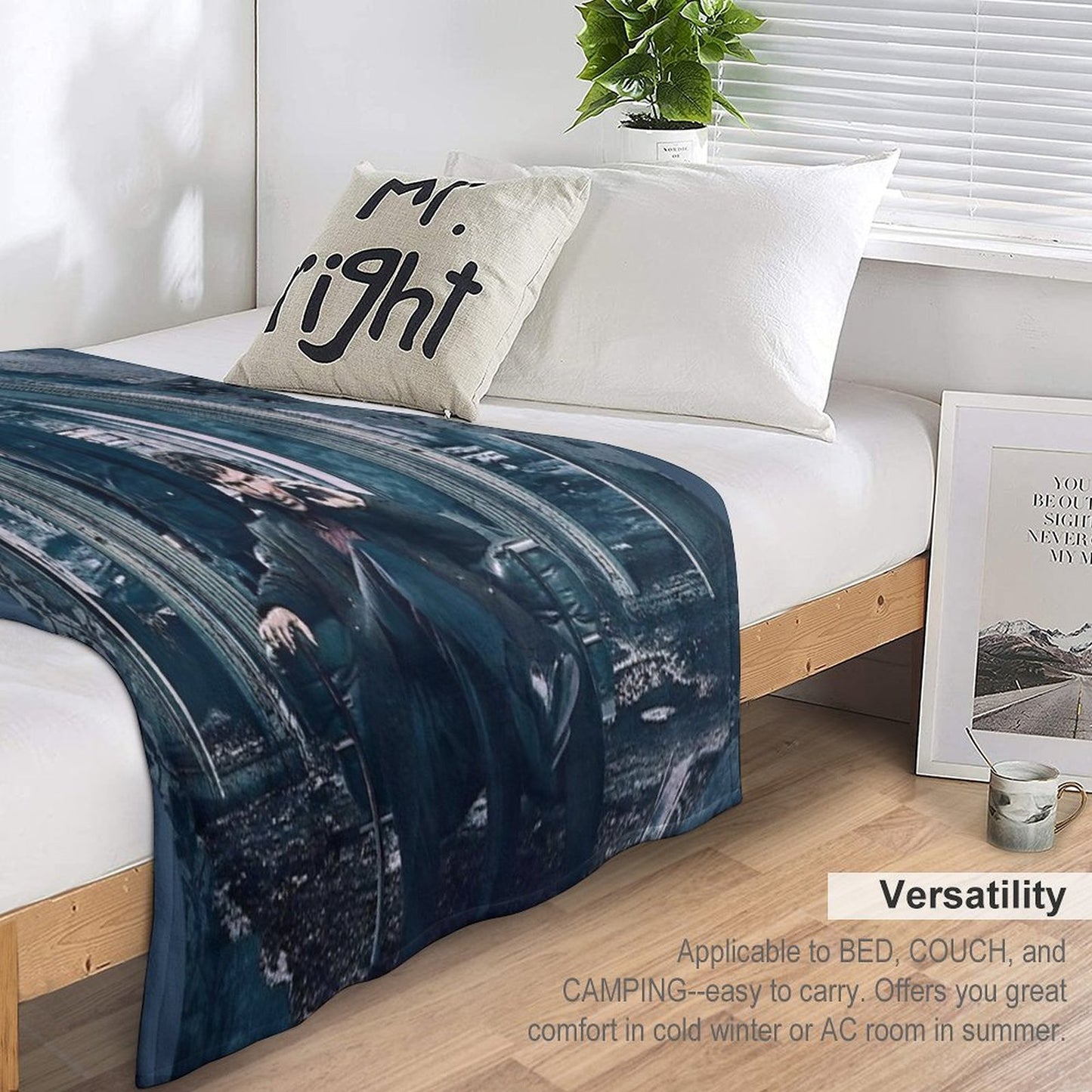 BBC Sherlock Throw Blanket