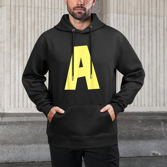 Letter A Funny Group Matching Halloween for Women Men Kids Durable Construction Hoodie