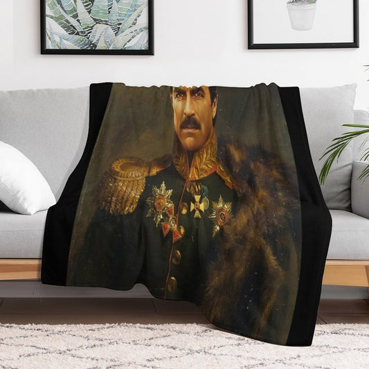 Tom Selleck - Replaceface Throw Blanket