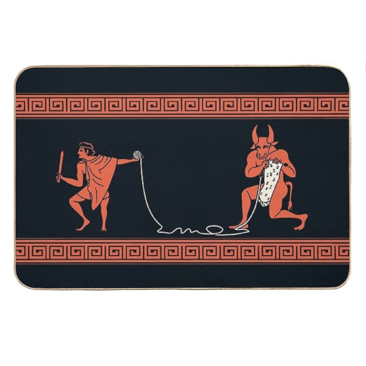 Crafty Minotaur Bath Mat