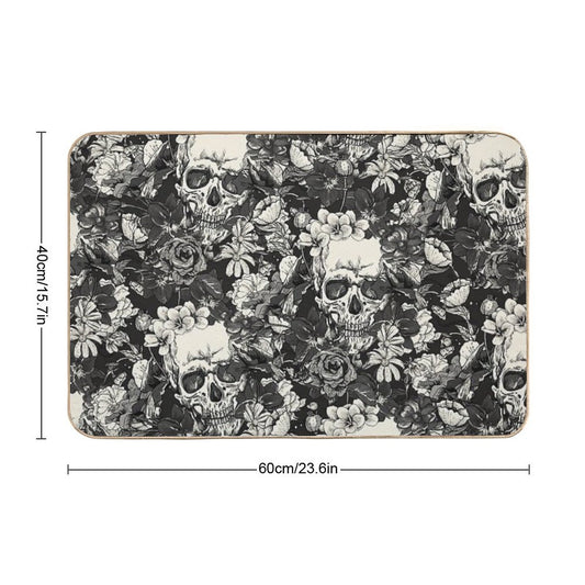 SKULLS Bath Mat