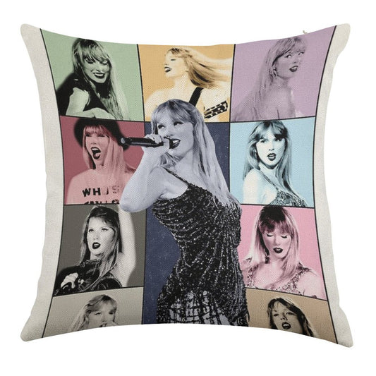 섹시한 Sweet Linen Throw Pillow Cover