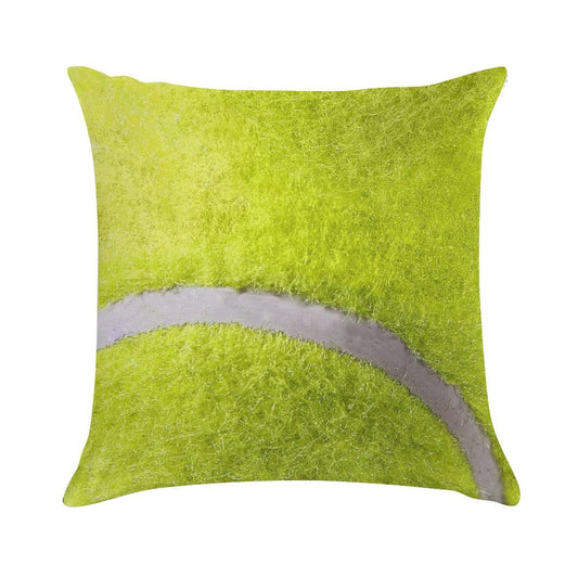 MAN CAVE THROW PILLOW SERIES  - TENNIS BALL Soft Ultra-Soft Texture Throw Pillow