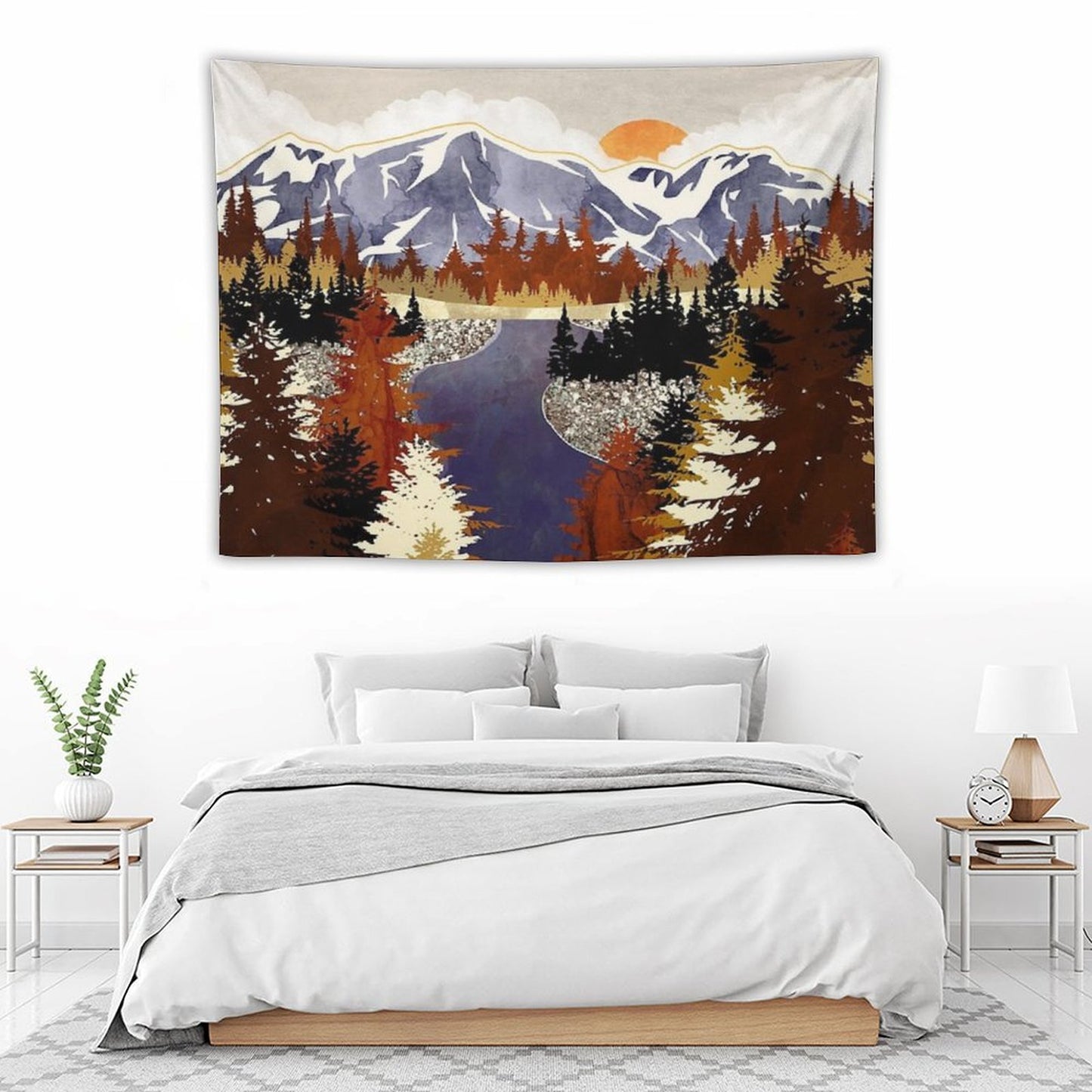 Autumn River Tapestry
