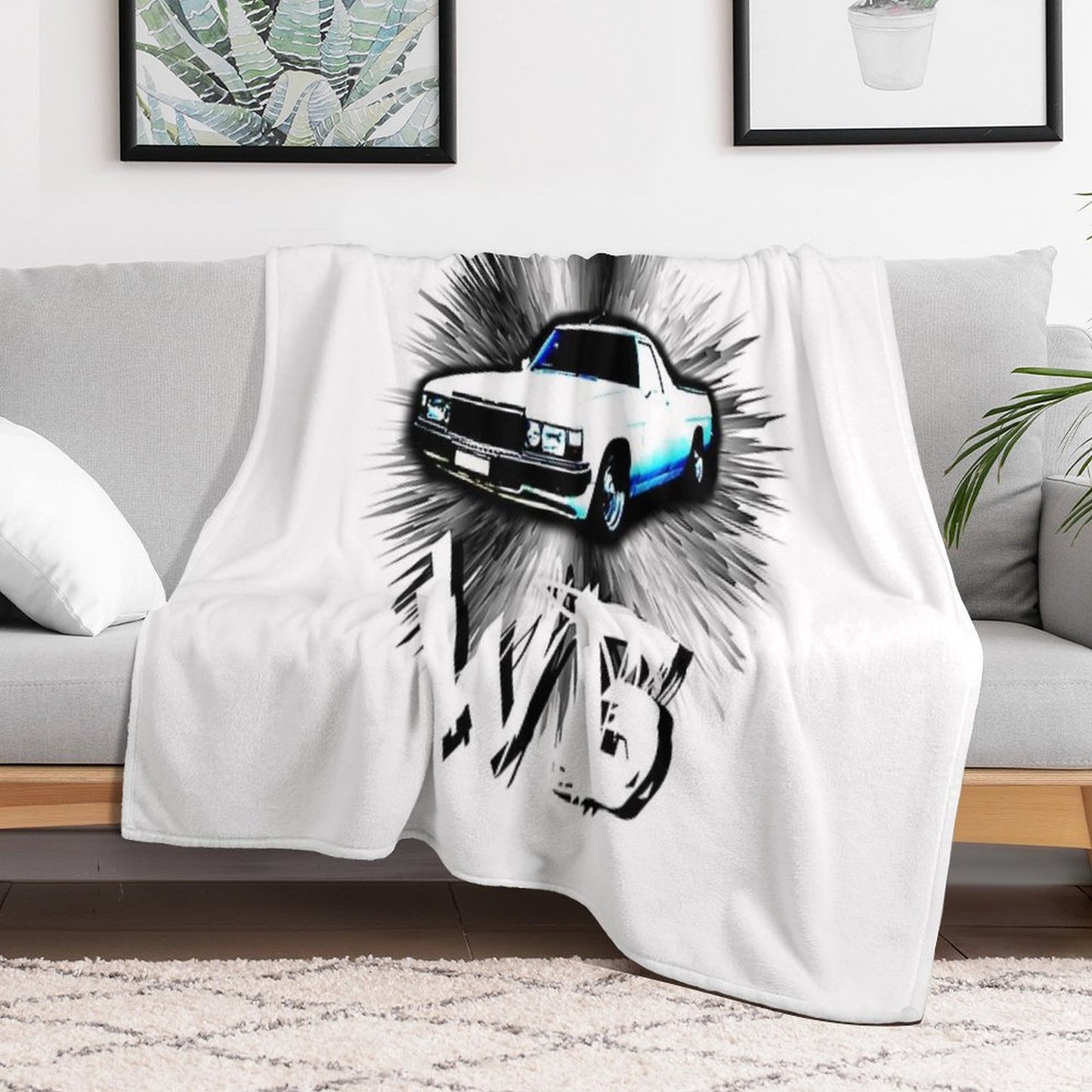 Holden Wb Ute Throw Blanket