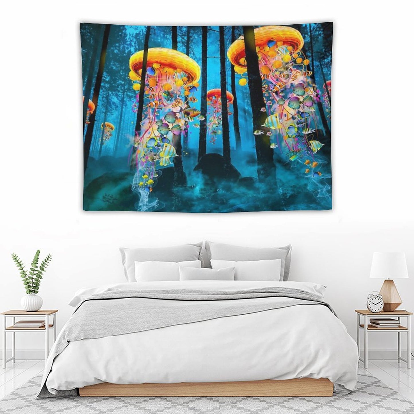 Electric Jellyfish Worlds in A New Forest Tapestry