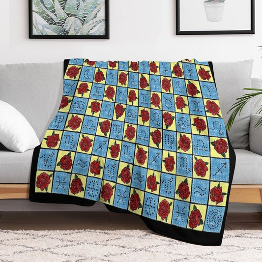 9 of Swords Tarot Blanket by Tarotista Throw Blanket