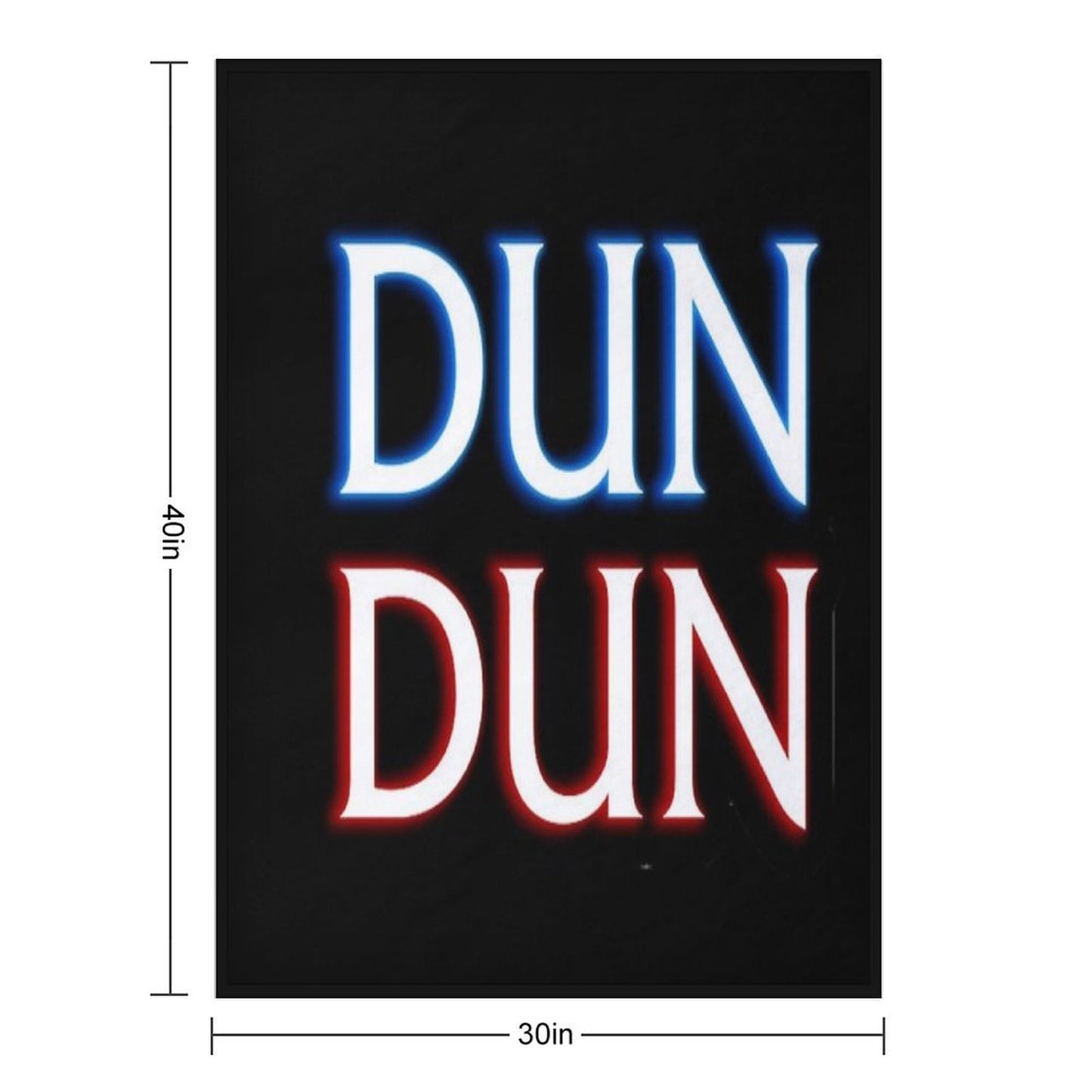 DUN DUN Throw Blanket