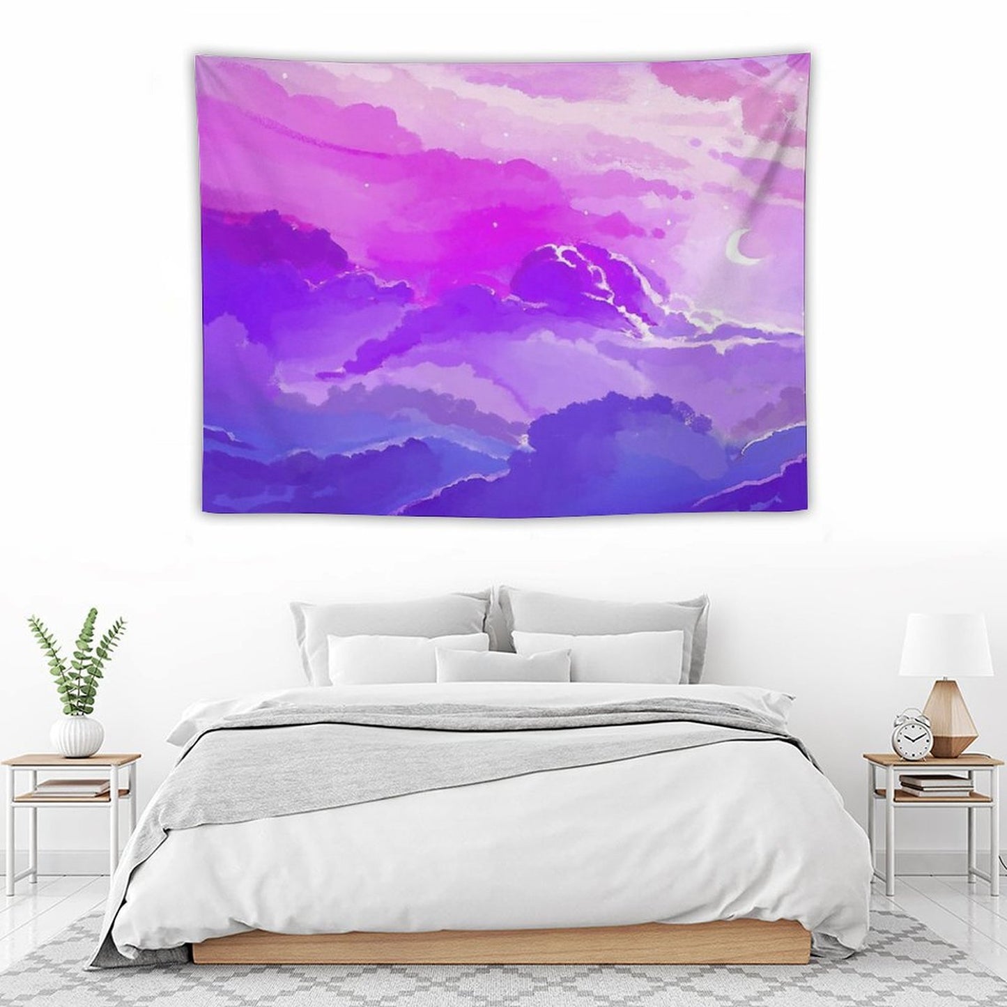 Bisexual Art Flag Tapestry