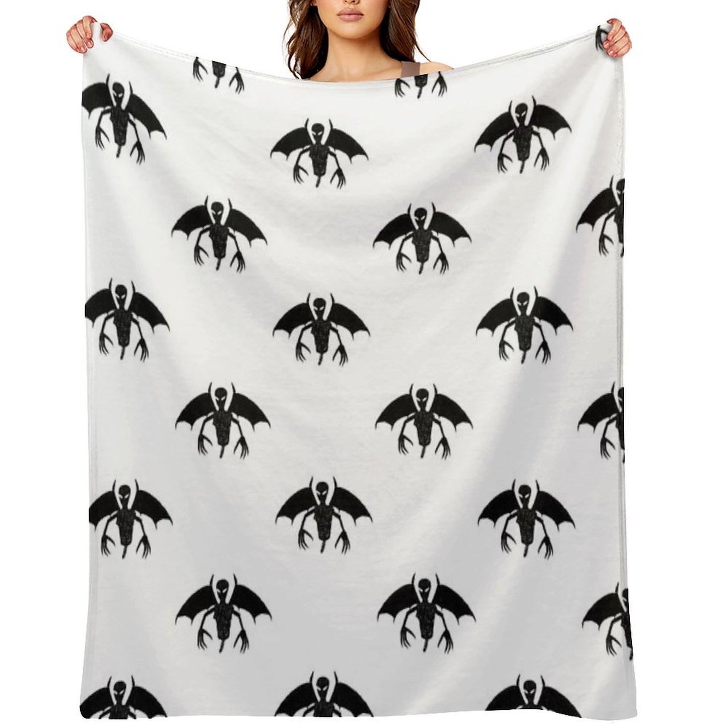 Deadwing Throw Blanket