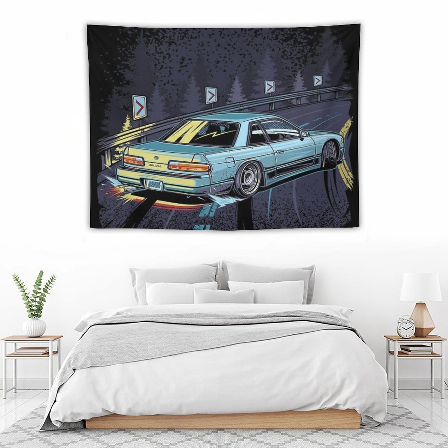 Silvia S13 Touge Drift Tapestry
