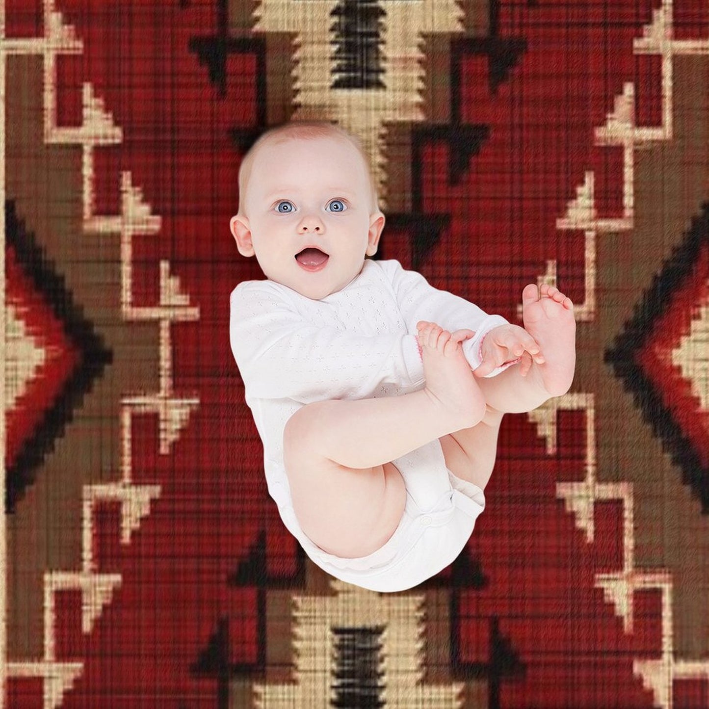 Navajo PATTERNS TRIBAL ETHNIC Throw Blanket