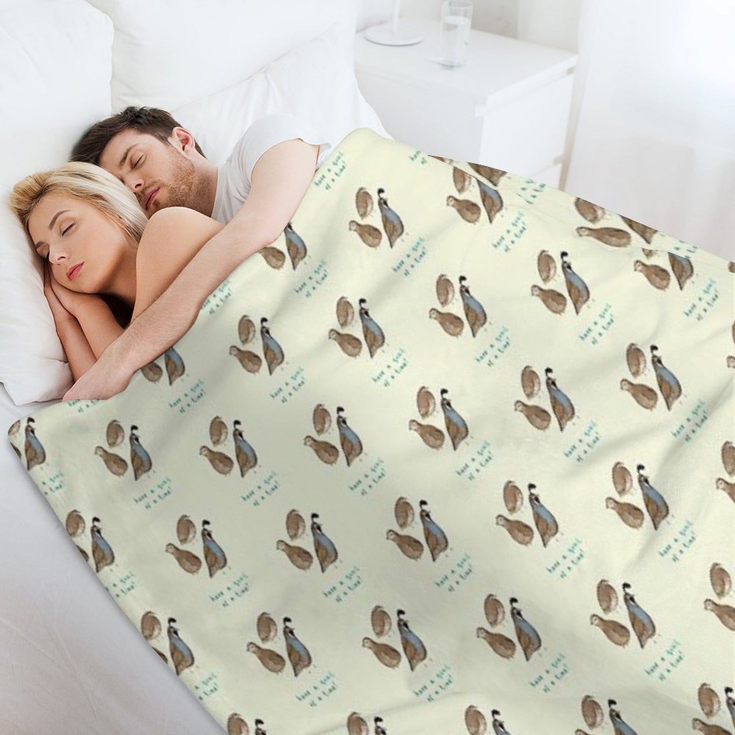 Quial of A Time Throw Blanket