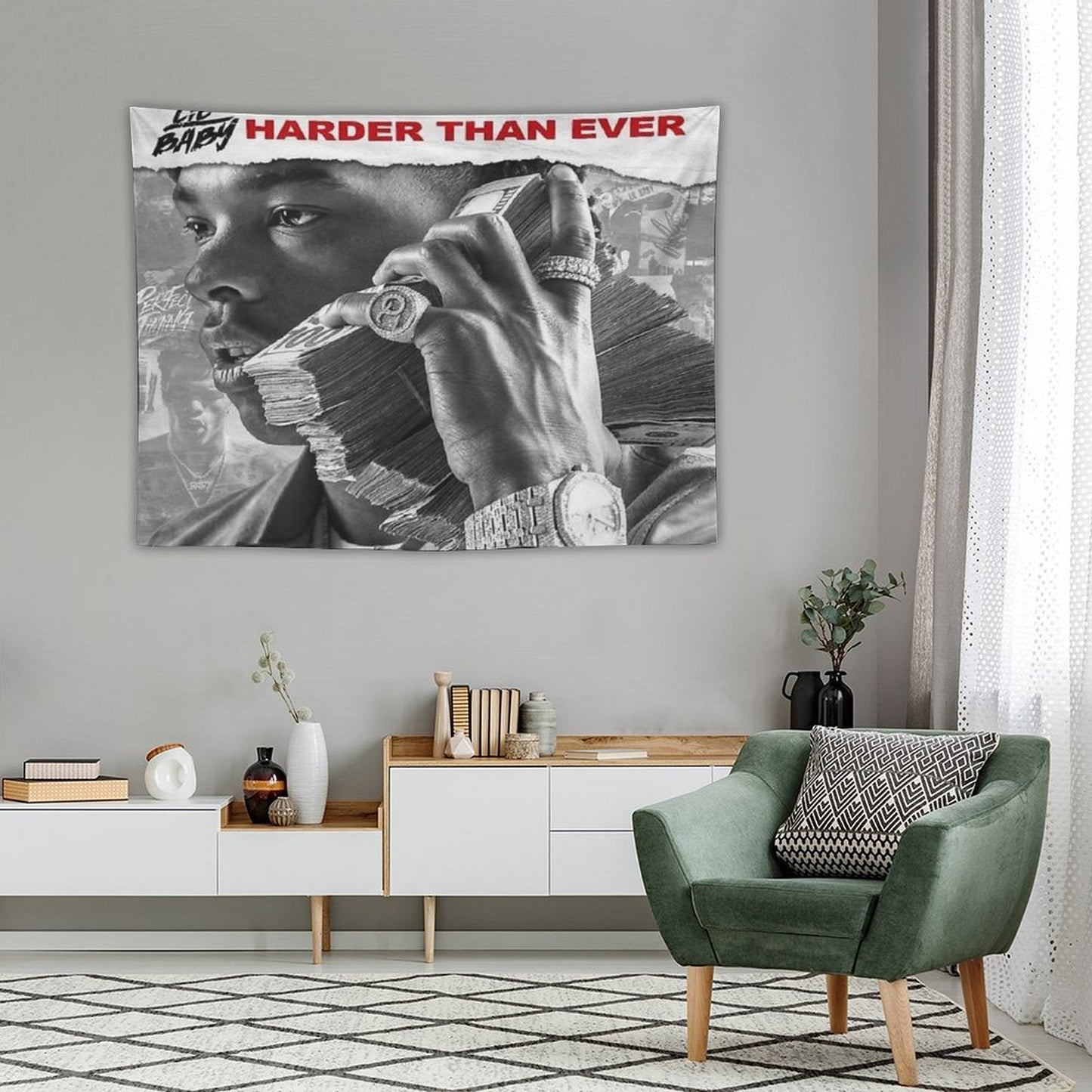 Lil Baby - Harder Than Ever Tapestry