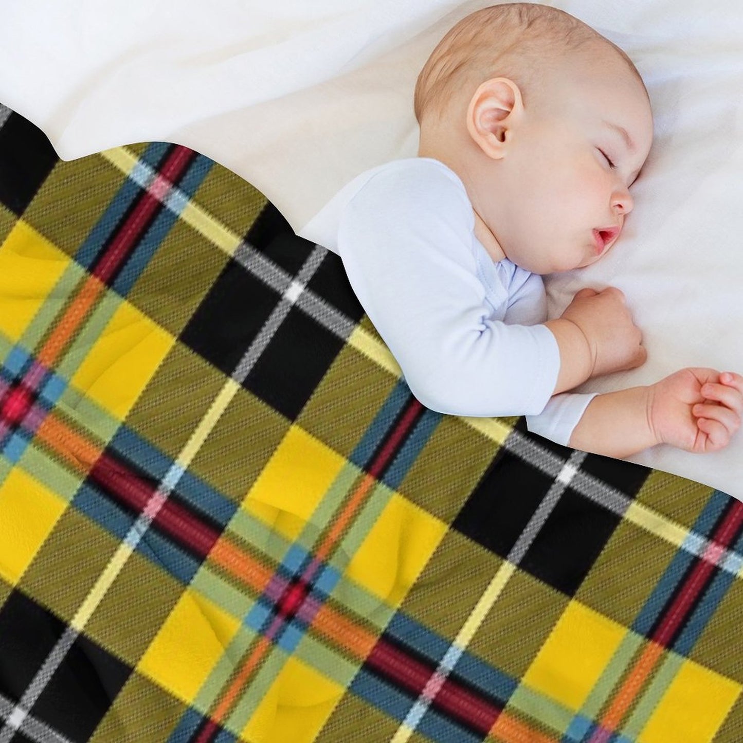 Cornish Tartan Throw Blanket