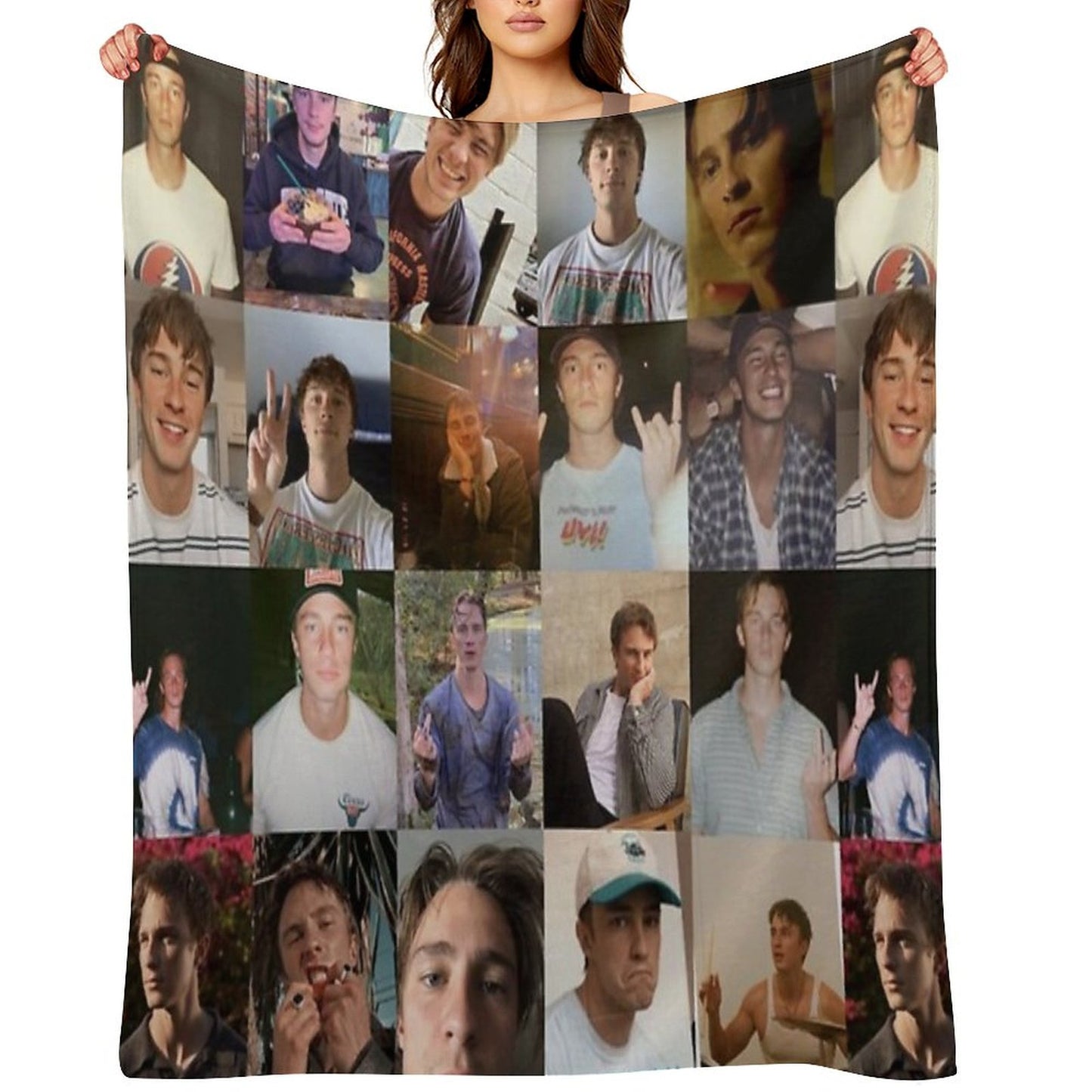 Drew Starkey Throw Blanket