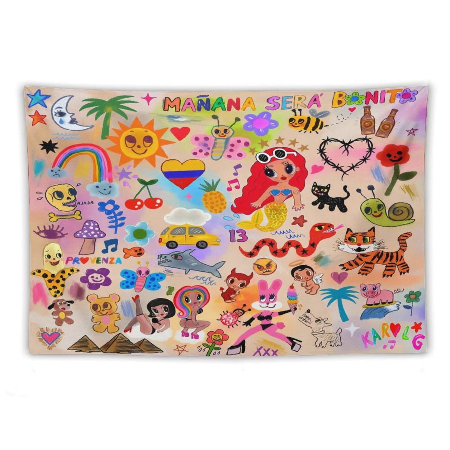 Manana Sera Bonito Tapestry