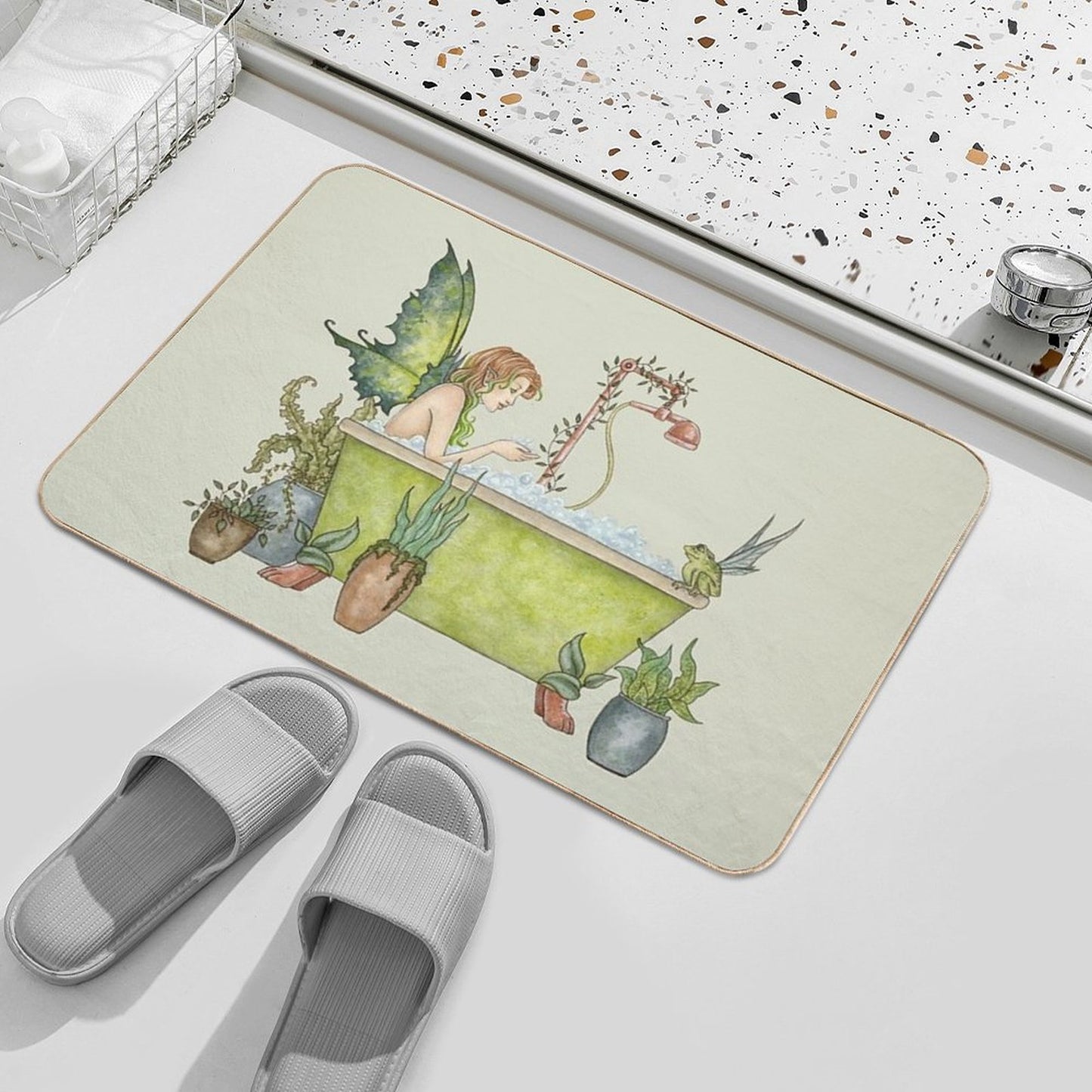 Fairies Love Bubble Baths Bath Mat