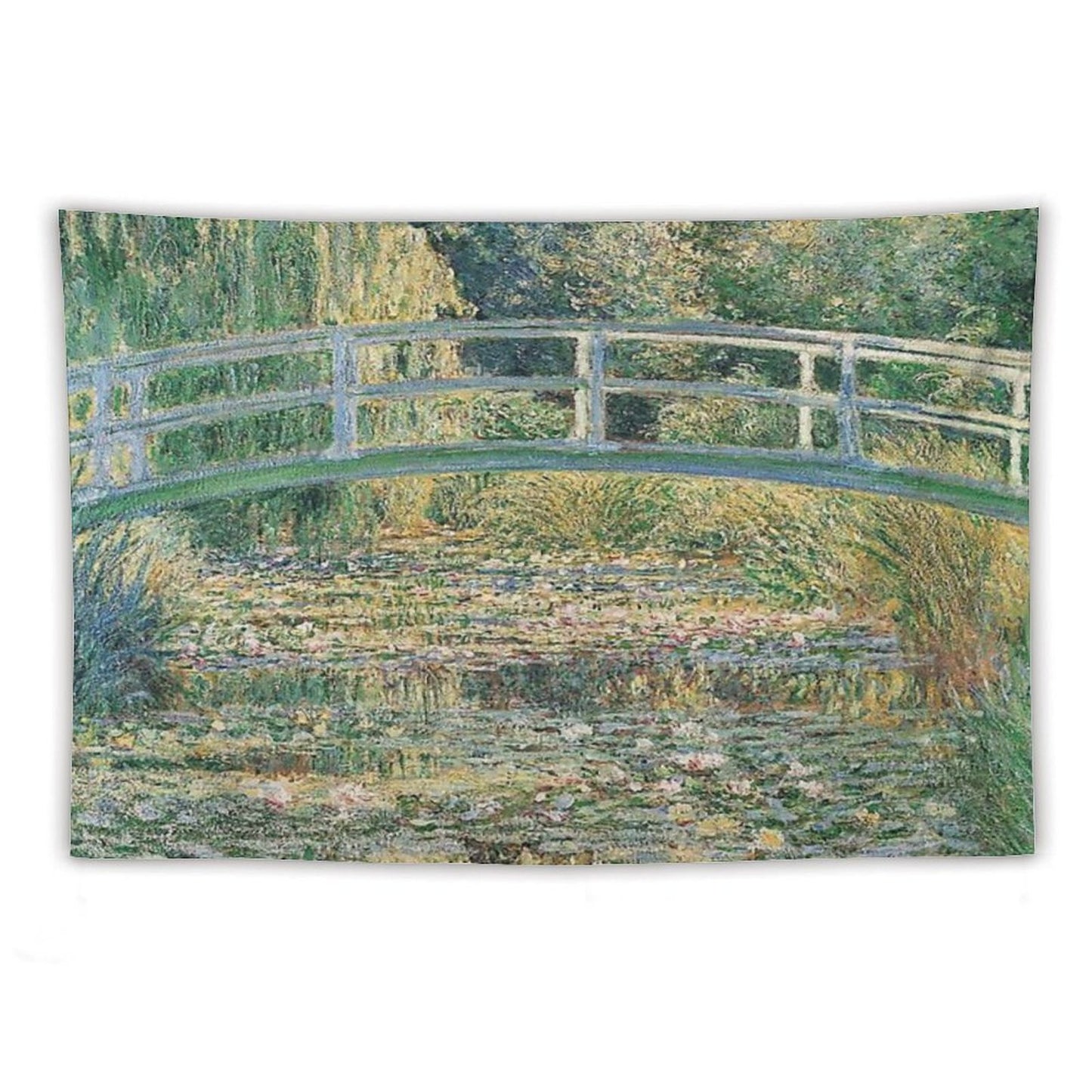 HD. The Water Lily Pond, by Claude Monet. HIGH DEFINITION Tapestry
