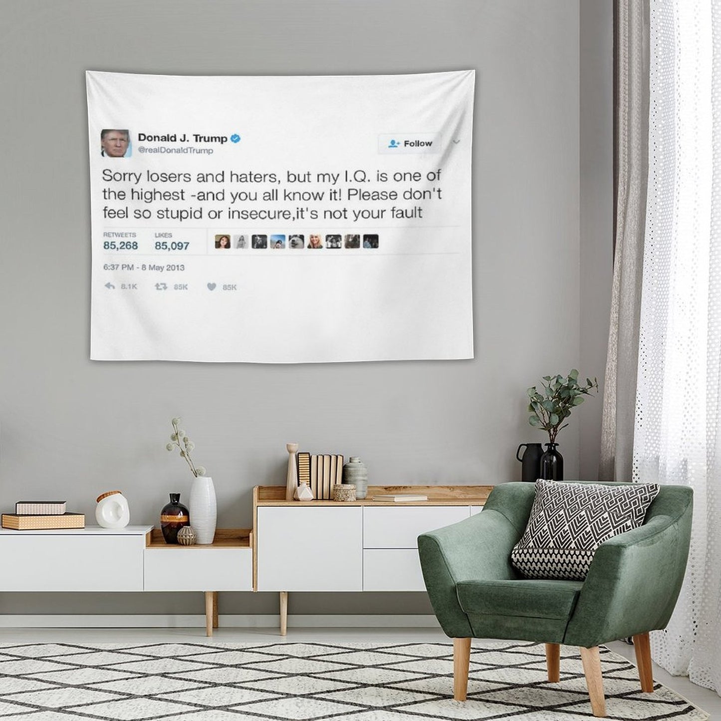 Donald Trump - My IQ Is One of The Highest Tapestry