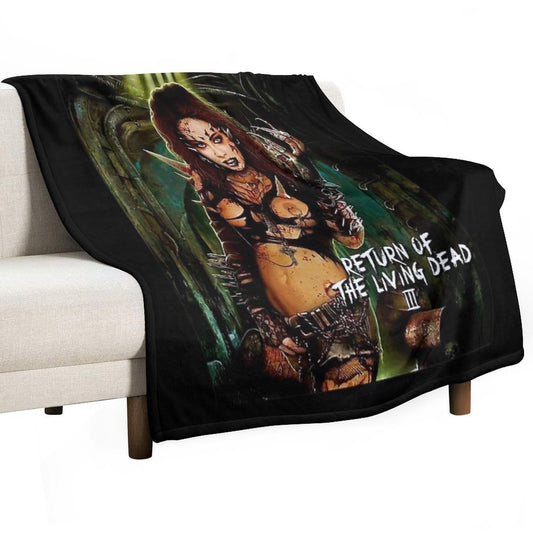 Return Of The Living Dead III Throw Blanket