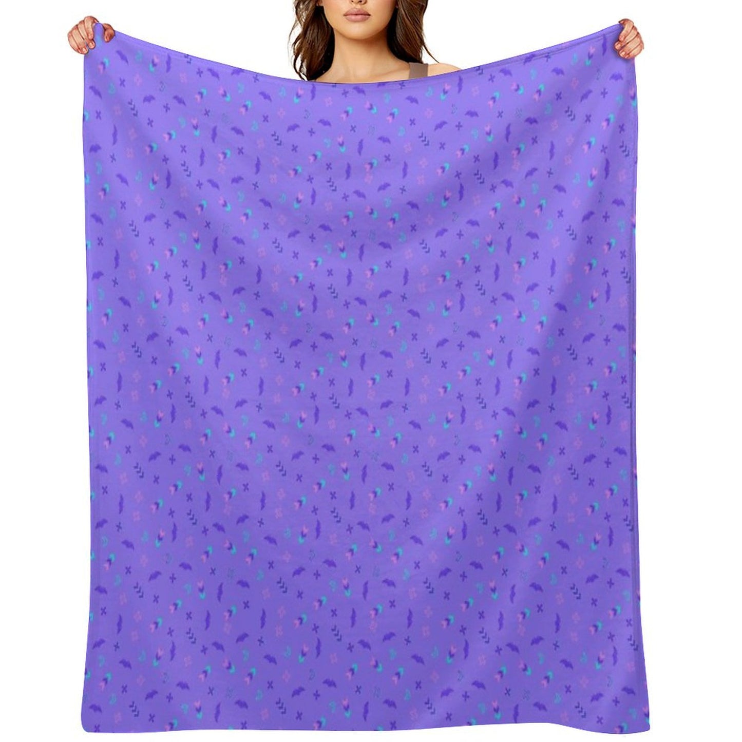 Koops Glitch Pattern Throw Blanket