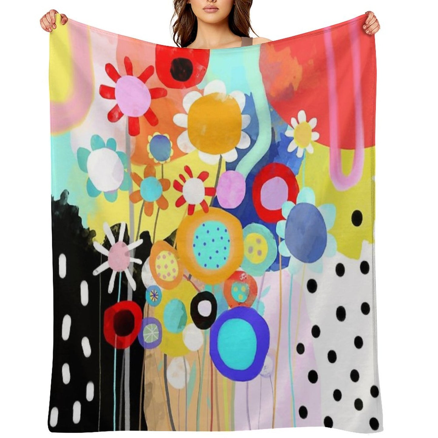 Tú Eres Mi Refugio Y Mi Verdad - Ruth Fitta-Schulz Throw Blanket