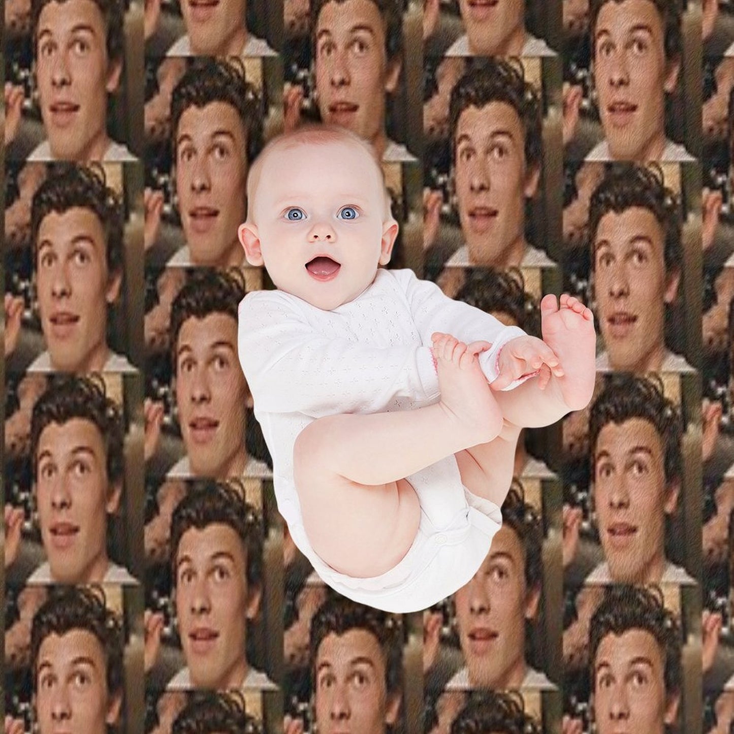 Baby Angel Shawn Mendes Throw Blanket