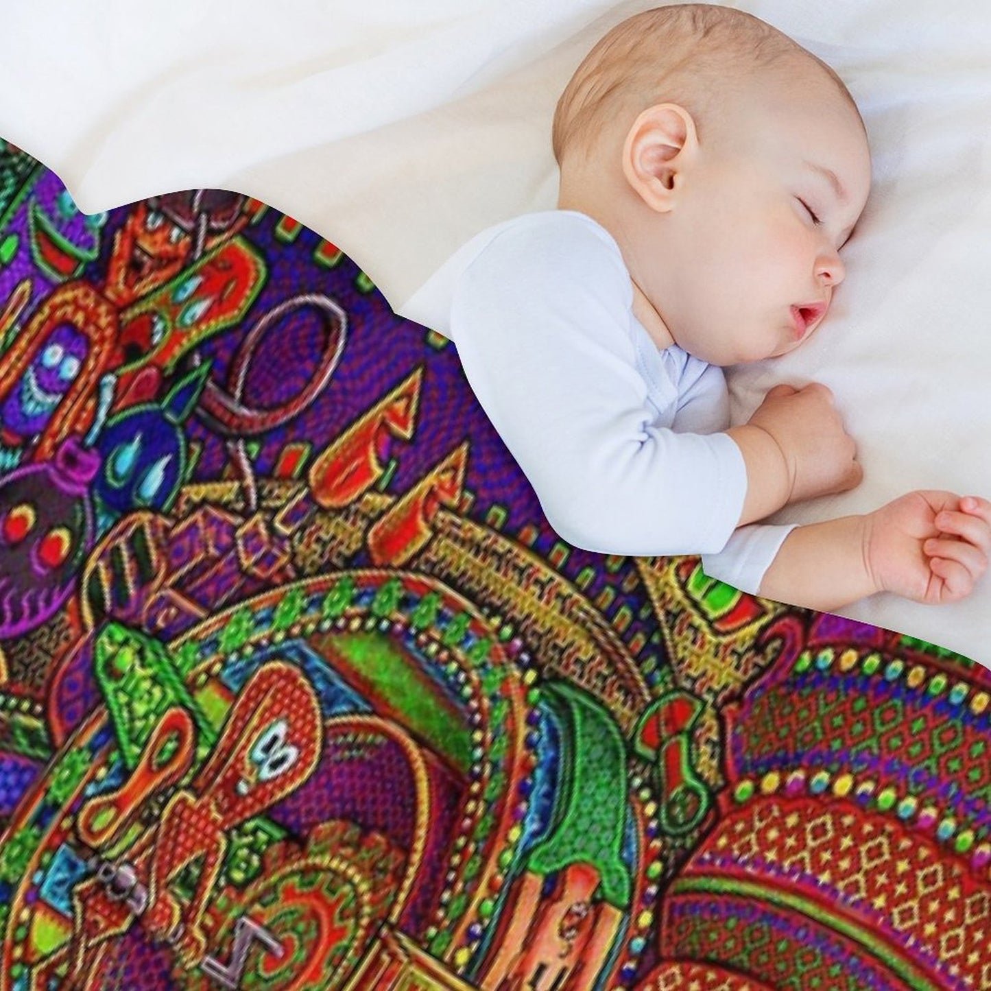 Carnival of The Abyss Throw Blanket