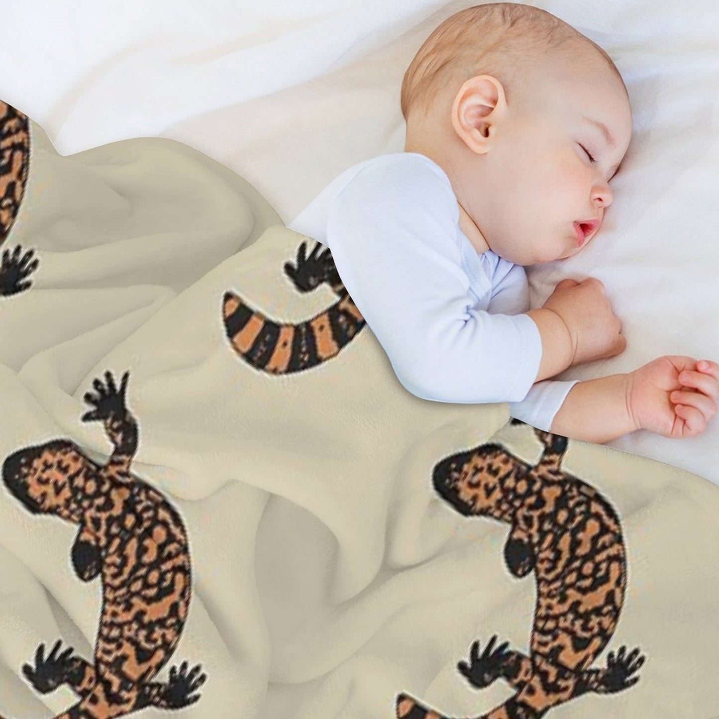 Gila Monster Throw Blanket