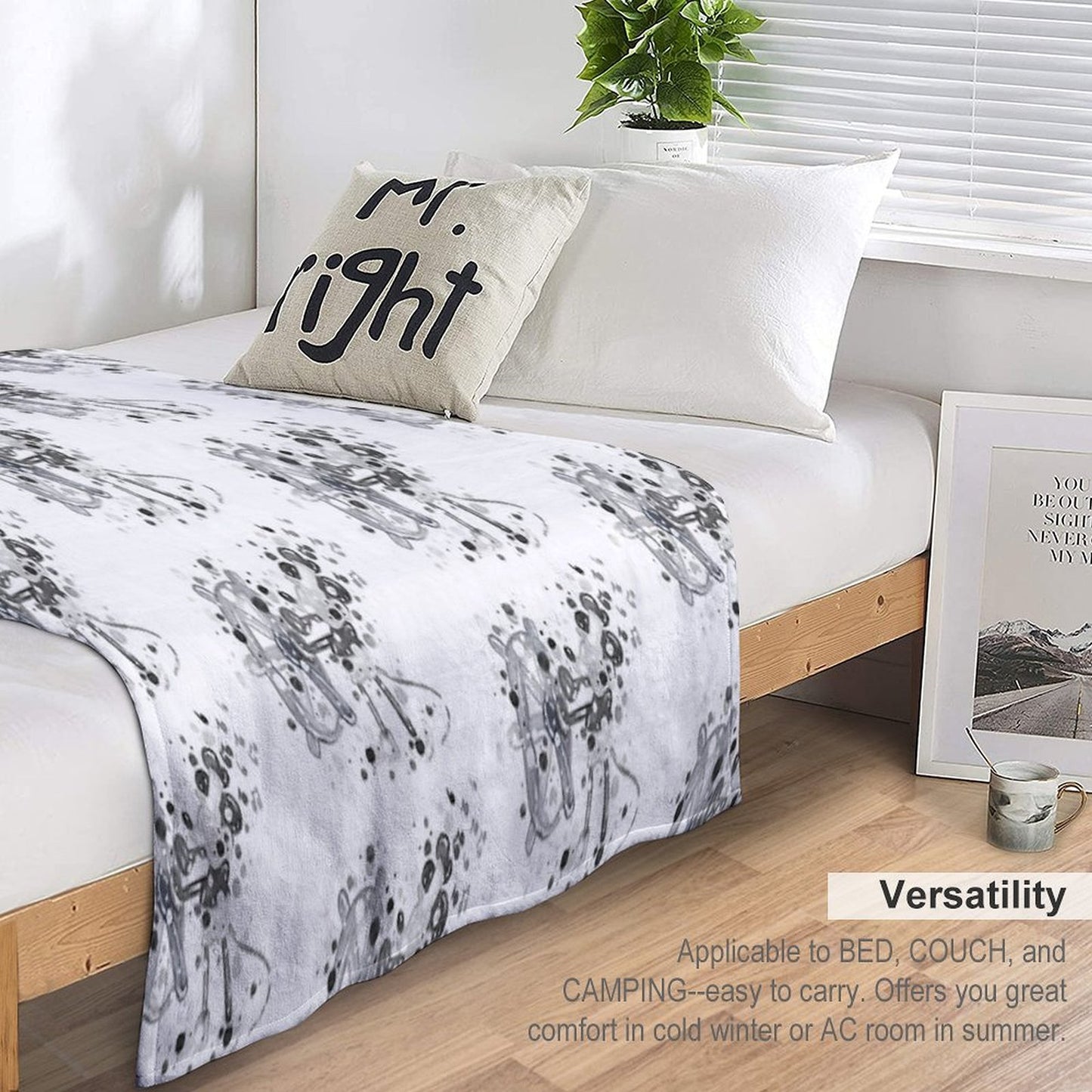 Steamboat Mickey Throw Blanket