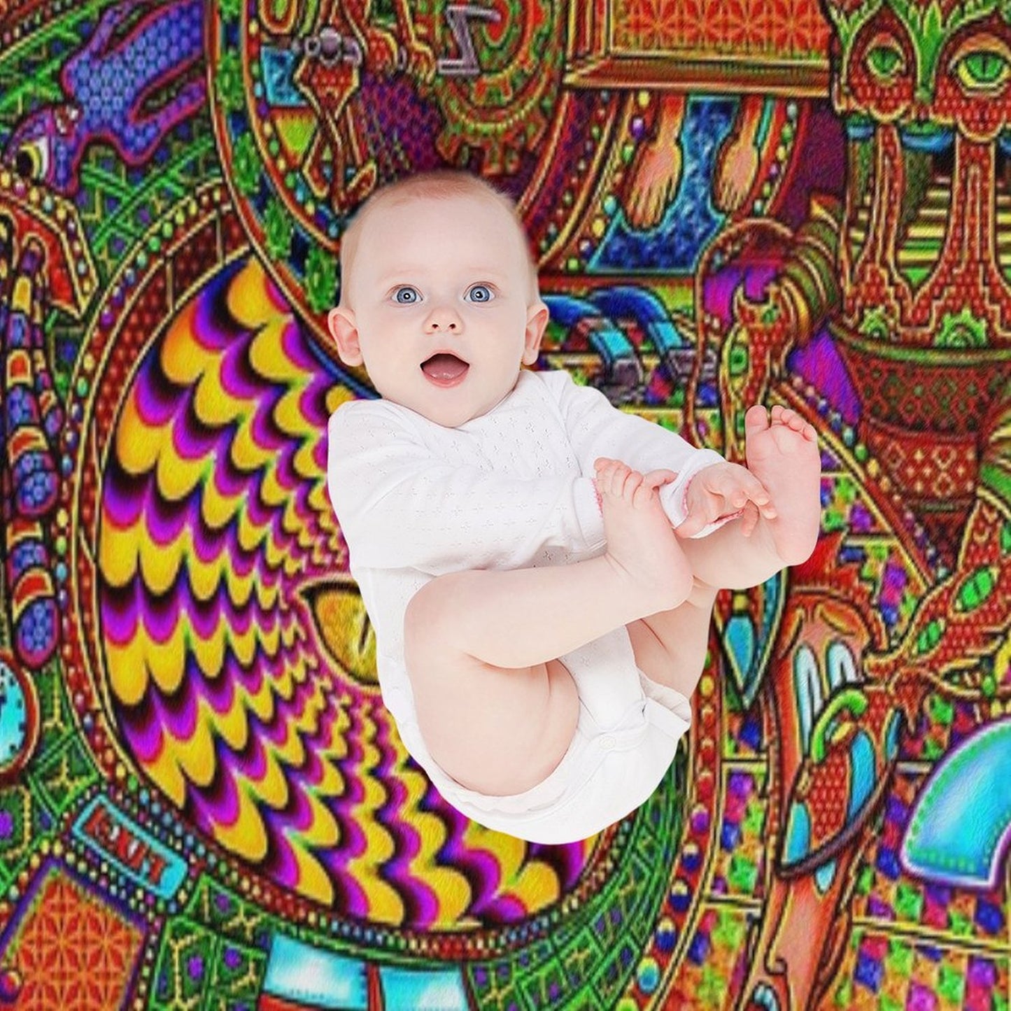 Carnival of The Abyss Throw Blanket