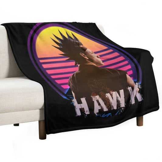 Hawk Shirt Throw Blanket