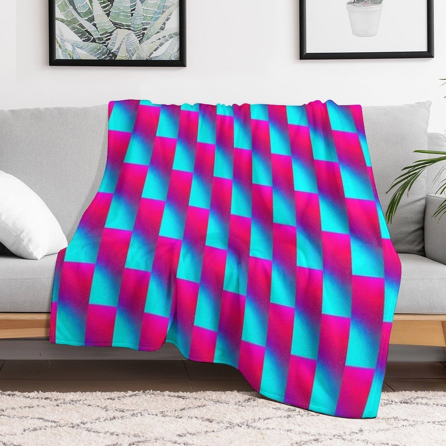 THE Print Throw Blanket