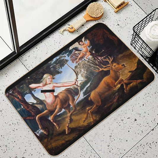 Leslie Knope, Goddess of The Hunt Bath Mat