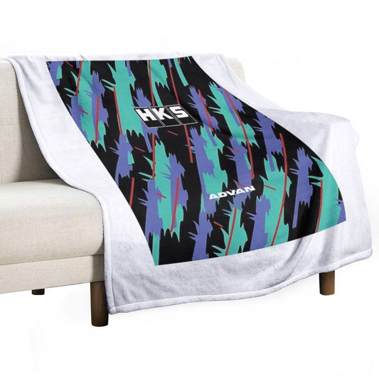 HKS Advan JDM Throw Blanket