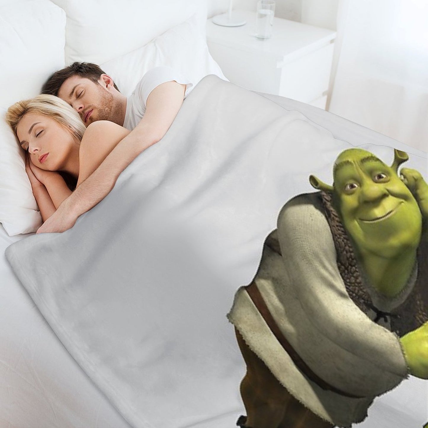 Come to My Swamp - Shrek Throw Blanket