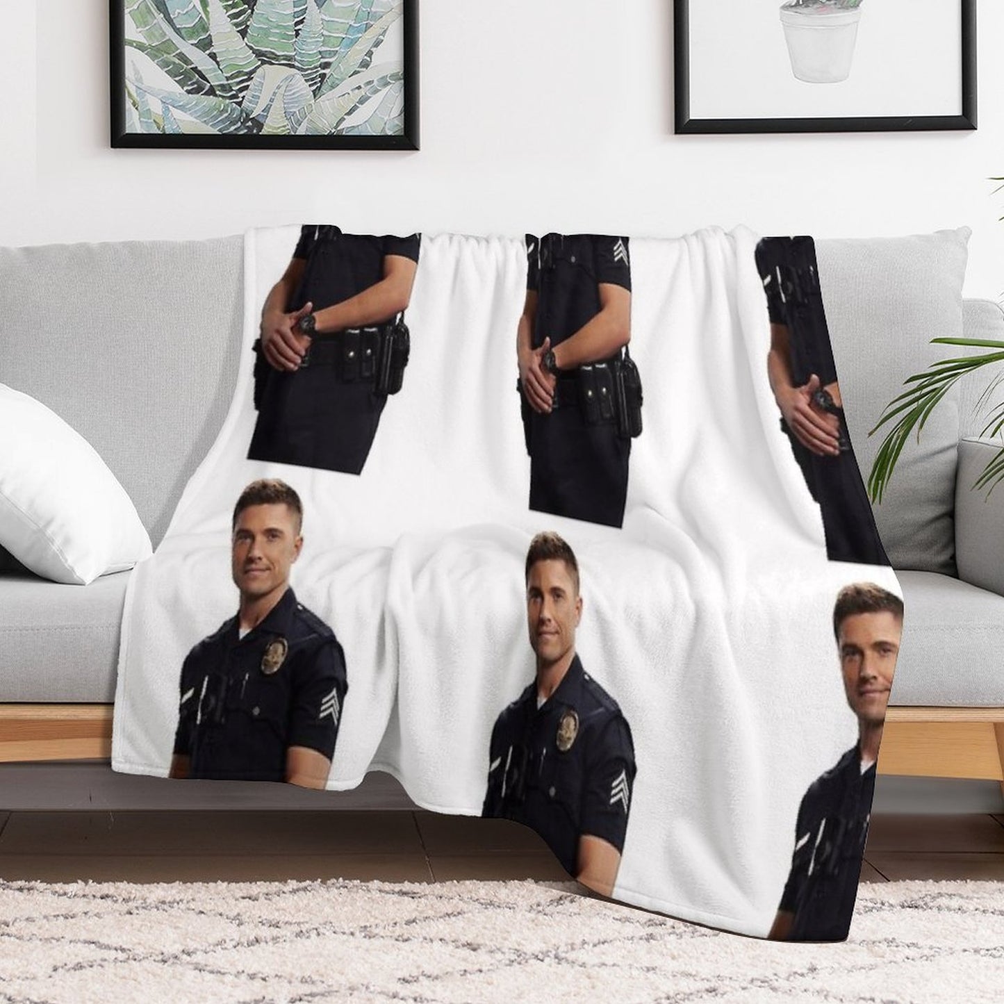 Tim Bradford Throw Blanket