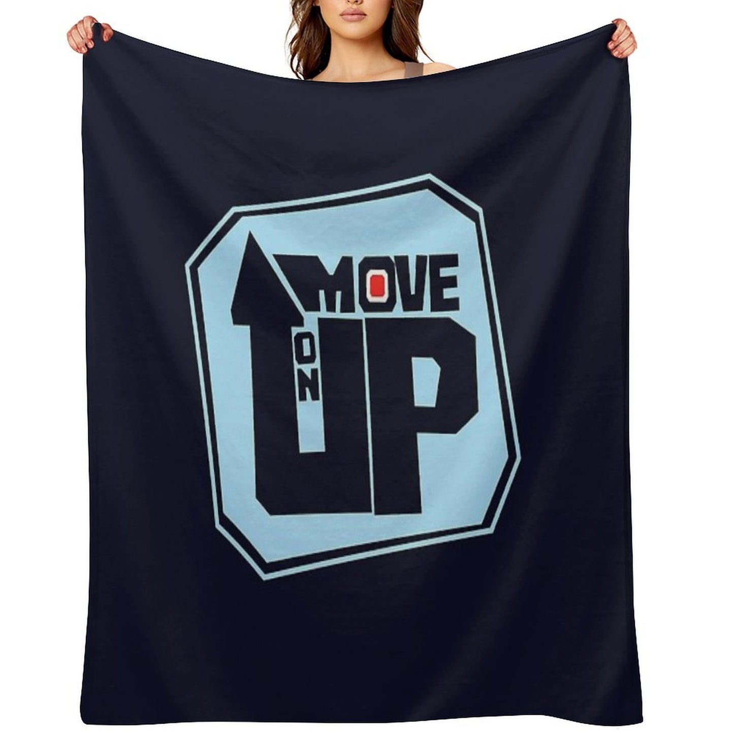 Move On Up Throw Blanket