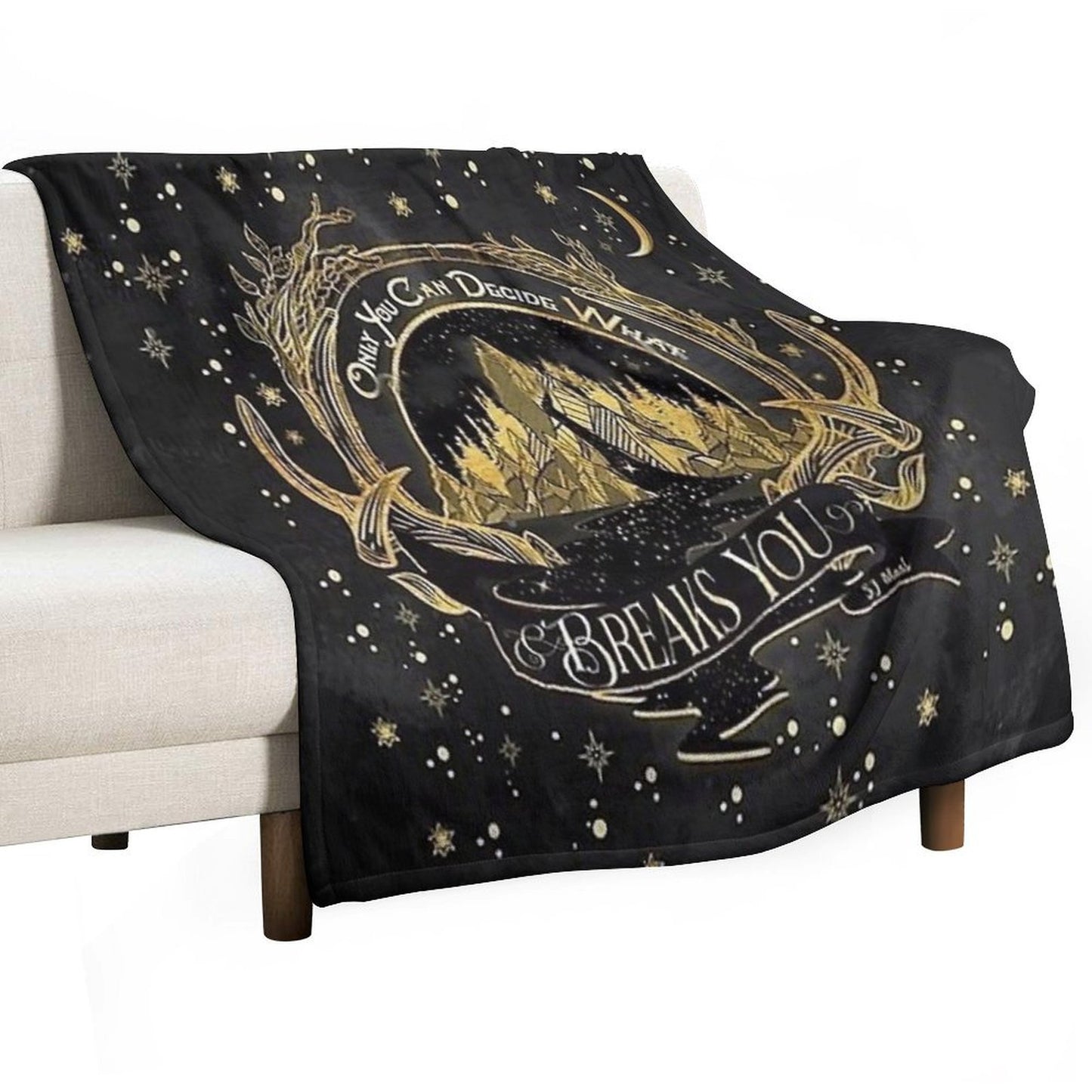 Acotar Quotes Only You Decide What Breaks You Throw Blanket