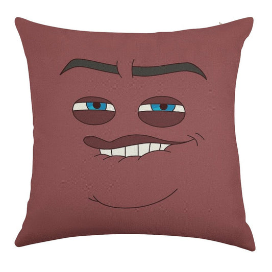 The Sensual Cushion Linen Throw Pillow Cover