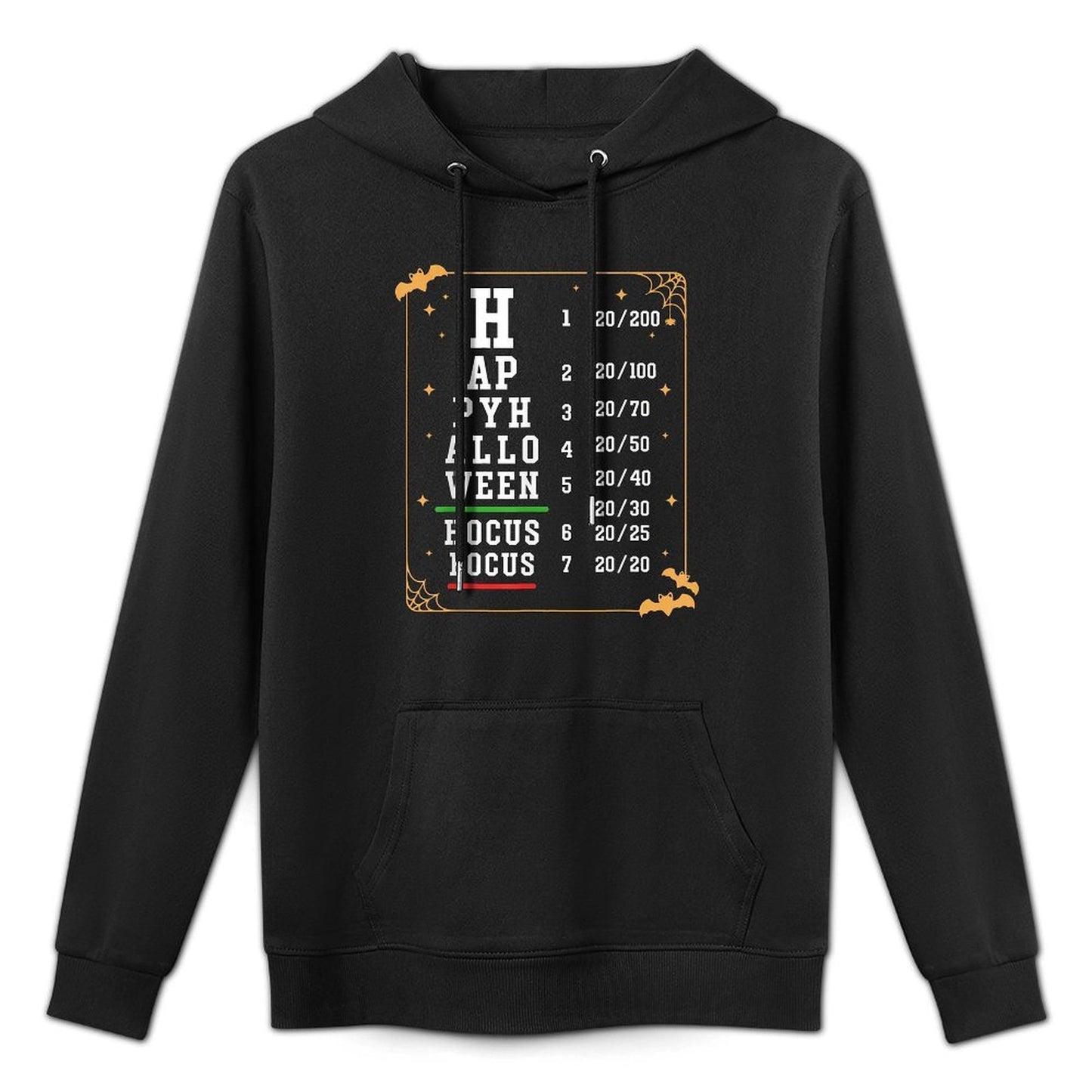 Optometry Halloween Spooky Ophthalmologist Funny Eye Doctor Breathable Fabric Hoodie