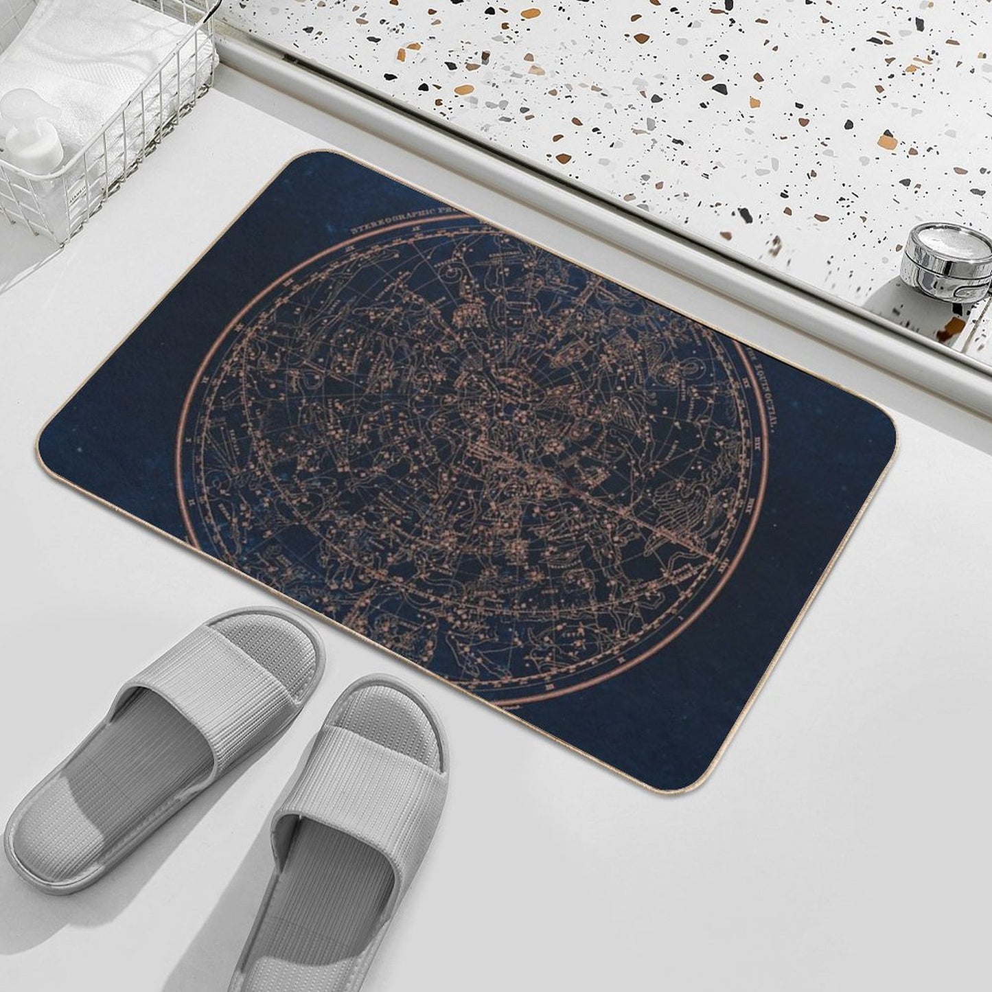 Constellations of The Northern Hemisphere Bath Mat