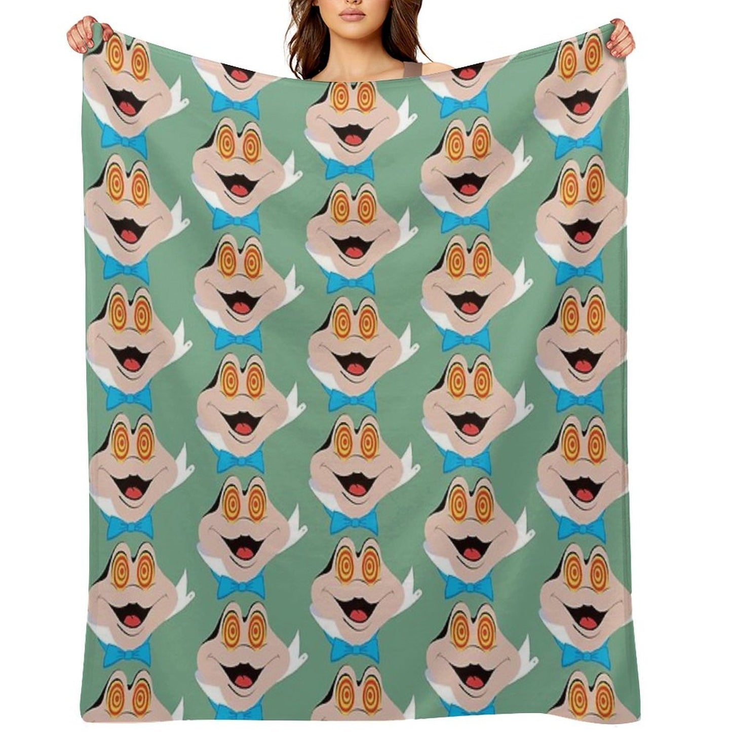 Mr. Toad Throw Blanket